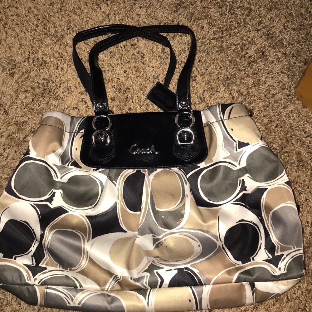 Coach Scarf Print bag